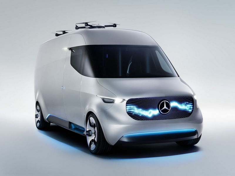 Mercedes-Benz Vision Van – futurisztikus kisteherautó