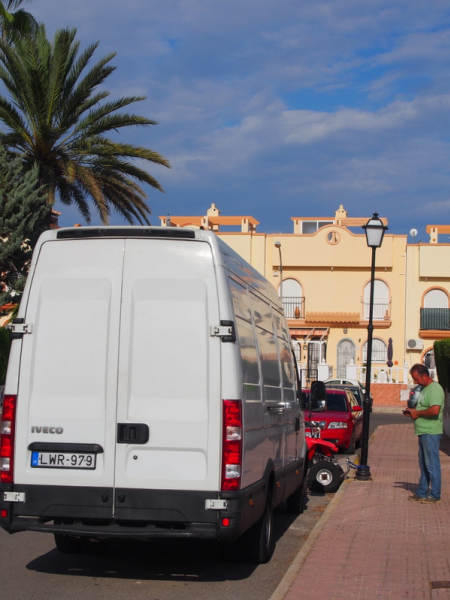 Kiruccanás Spanyolországban a teherautoberles.info-val